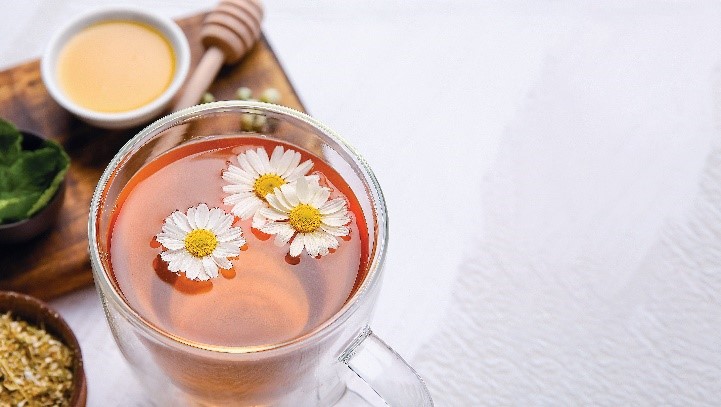 THE GOODNESS OF CHAMOMILE TEA