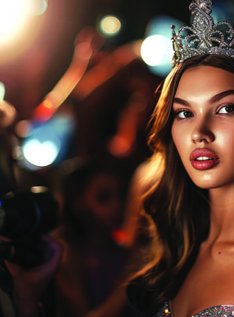 beauty-queen-wearing-crown-surrounded-by-photographers-glamorous-design