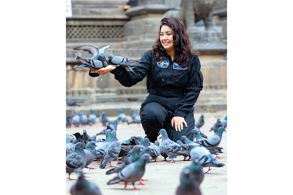 HOME, EARTH, ORBIT: THE MANY WORLDS OF JAGRITI LUITEL