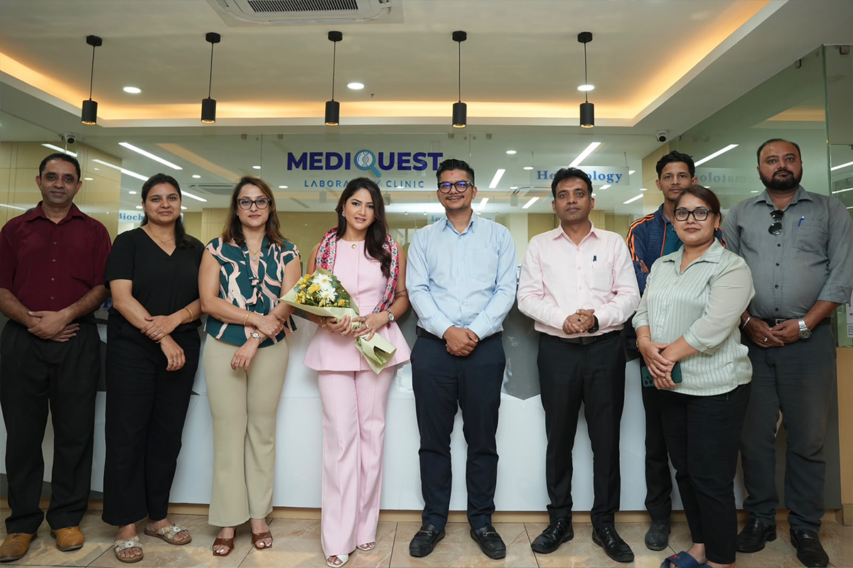 Actress Barsha Siwakoti Joins MediQuest as Brand Face